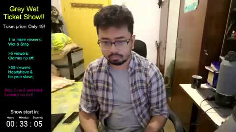 Grey Hardy Slave online show from August 7, 4:18 pm