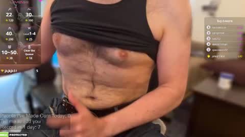 hairybelly818 online show from August 12, 8:55 pm