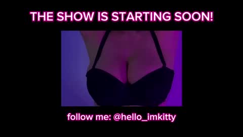 Kitty online show from July 3, 6:43 pm