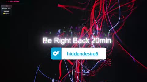 Hidden Desire online show from July 12, 12:55 pm