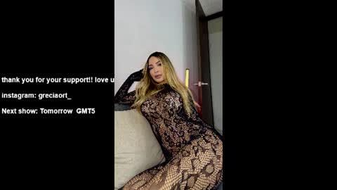 Grecia online show from August 9, 10:00 pm