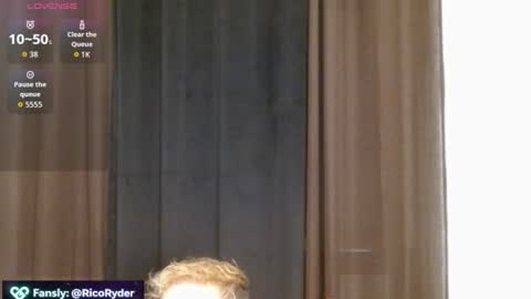 Rico Ryder online show from June 20, 3:12 pm
