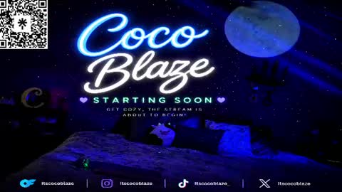 CoCo Blaze online show from August 3, 3:24 am