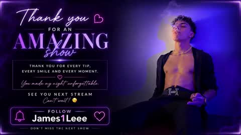 james1lee_ online show from August 6, 12:04 pm