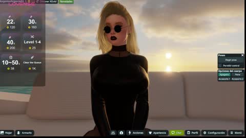Emily online show from March 29, 1:02 am