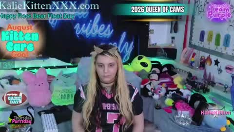 KalieKitten online show from August 6, 11:04 pm