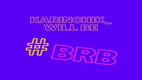 Karina online show from August 10, 8:21 pm