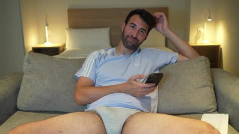 Hello I am Manu welcome to my room  online show from April 27, 7:14 pm