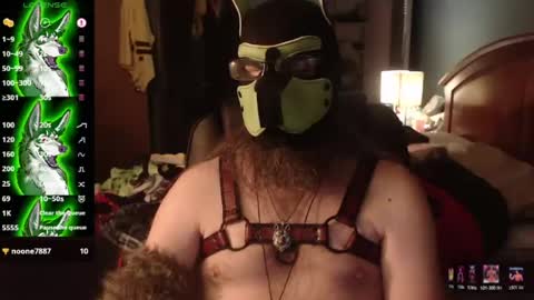 kinkywolf87 online show from July 24, 5:43 am
