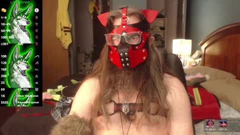 kinkywolf87 online show from July 25, 7:18 pm