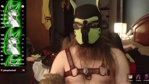 kinkywolf87 online show from July 29, 6:15 pm