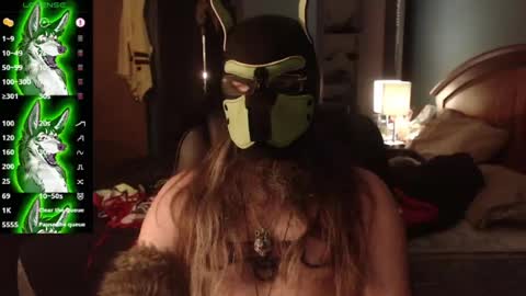 kinkywolf87 online show from August 12, 1:19 am