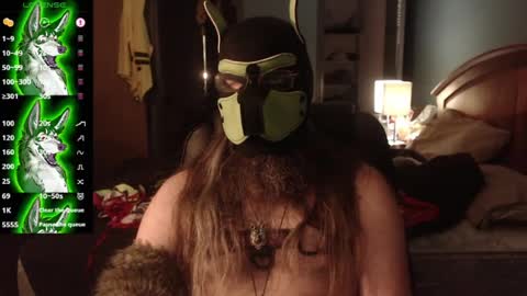 kinkywolf87 online show from August 12, 2:25 am