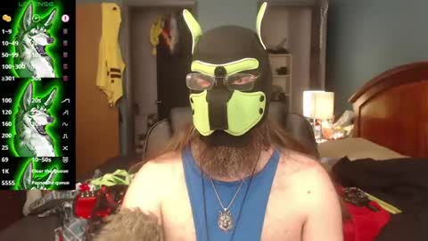 kinkywolf87 online show from August 16, 8:35 pm