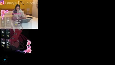 lauvlylu online show from April 21, 3:34 am