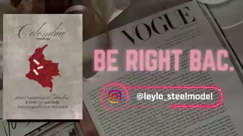 leyla_steel online show from August 12, 3:36 pm