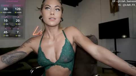 Lilah Fit online show from August 17, 11:21 pm