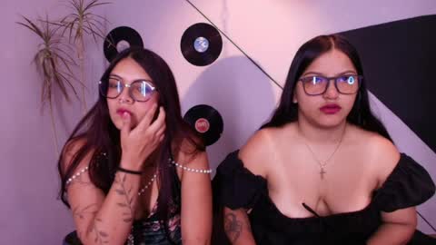 Lilith and Khloe  online show from April 11, 11:21 am
