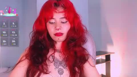 lilyred_ online show from August 4, 10:01 am