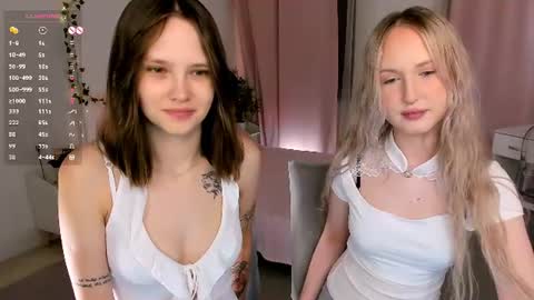 Lisa blonde  Alisa brunette online show from August 14, 6:00 pm