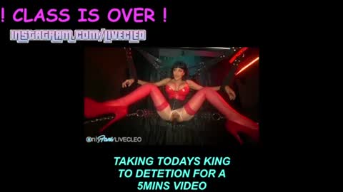 Cleo Patra -  online show from August 4, 1:13 am