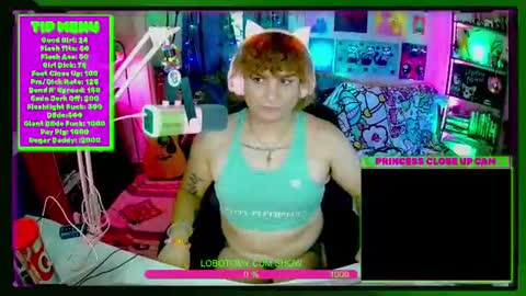 LobotomyPrincess online show from July 3, 2:24 am