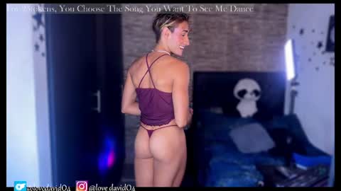 Angel David online show from August 6, 10:31 pm