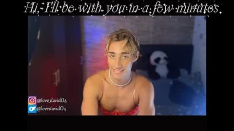 Angel David online show from August 9, 6:53 pm