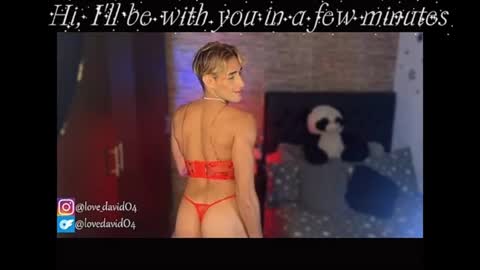 Angel David online show from August 15, 6:56 pm