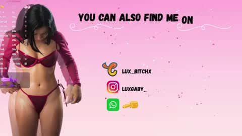lux_bitchx online show from August 7, 10:04 am