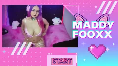 Maddy Foox online show from August 9, 12:33 am
