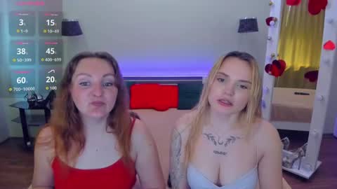 Lili Bella and Ellie online show from April 26, 6:53 am