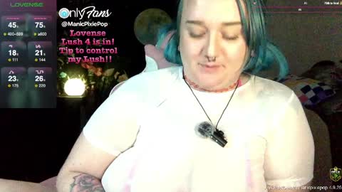 ManicPixiePop online show from April 10, 3:11 am