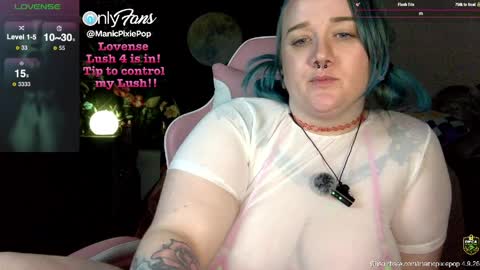ManicPixiePop online show from April 10, 5:22 am
