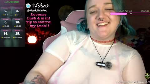 ManicPixiePop online show from April 10, 7:34 am