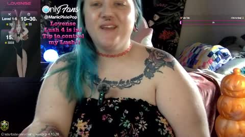 ManicPixiePop online show from April 10, 7:24 pm