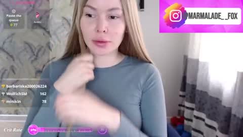 Marmalade Fox online show from August 10, 8:27 am
