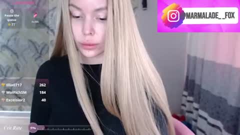 Marmalade Fox online show from August 16, 7:34 am