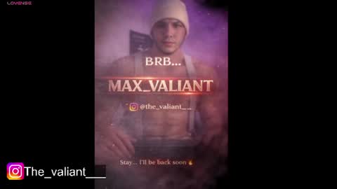 max_valiant1 online show from August 7, 1:27 am