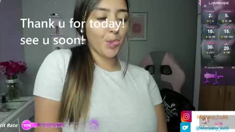 Melaany   online show from August 7, 8:31 pm