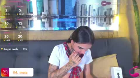 Melany online show from August 12, 3:47 pm