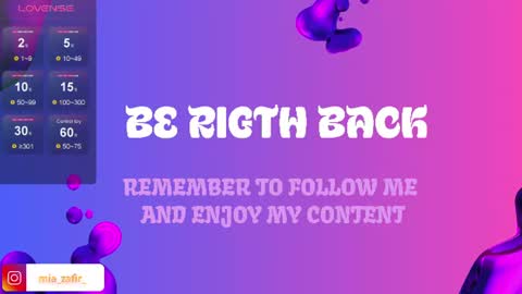 mia_zafir online show from August 11, 11:40 pm