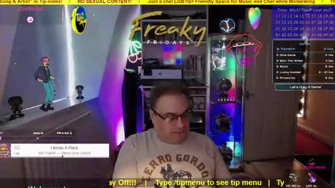 Professional Moderator  Mick Mickey online show from May 8, 6:10 pm