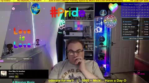 Professional Moderator  Mick Mickey online show from May 9, 7:16 pm