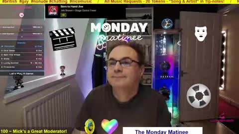 Professional Moderator  Mick Mickey online show from May 11, 3:36 pm