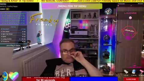 Professional Moderator  Mick Mickey online show from May 22, 7:16 pm