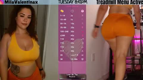 Mila Valentina online show from August 5, 12:41 am