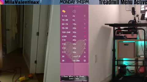 Mila Valentina online show from August 11, 1:40 am