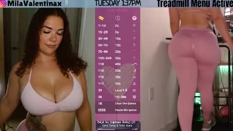 Mila Valentina online show from August 11, 5:37 pm
