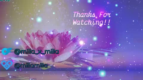 milla_milla online show from June 21, 9:10 am
